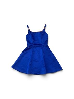 Scott McClintock Cobalt Blue Fit-and-Flare Dress